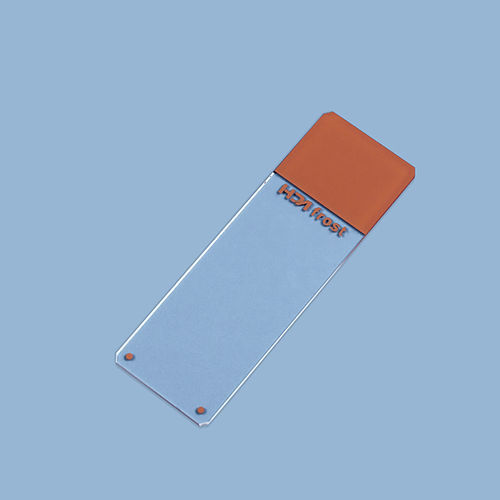 Objektträger für Mikroskop / Milchglas - 710 series - Jiangsu Huida Medical Instruments - mit Farbbeschichtung