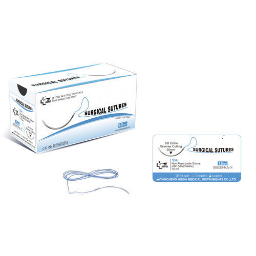 Nicht resorbierbarer Nähfaden - 151207 - Jiangsu Huida Medical Instruments - Allgemeinchirurgie / Neurochirurgie / Herz und Gefäßchirurgie