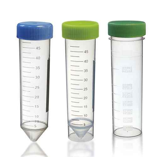 Labor-Reagenzglas - HP1001 series, HP1002, HP1003 series - Jiangsu Huida Medical Instruments - konisch / mit flachem Boden / Polypropylen