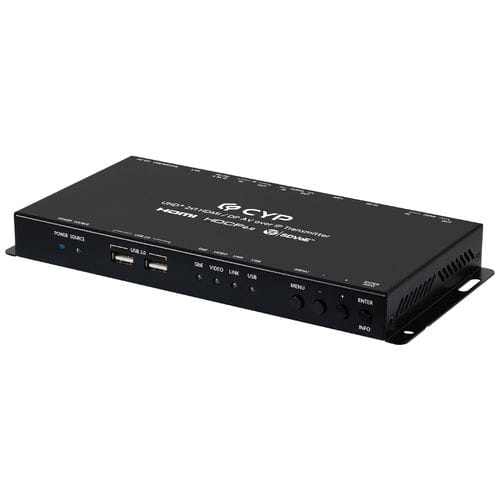 Video-Datenübermittler - AVIP-P5104T-B1F - Cypress Technology - 4K / Faser