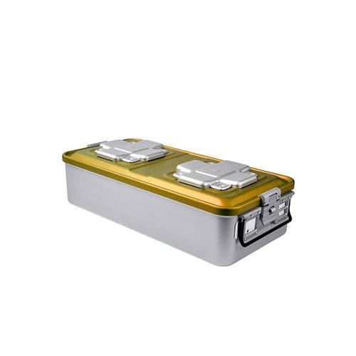 Sterilisationscontainer für Instrumente - OVVO Medical Solutions - Aluminium / perforiert / nicht perforiert