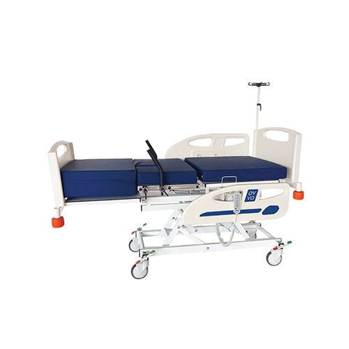 Bett für Entbindungen - OVVO Medical Solutions - mechanisch / höhenverstellbar / Trendelenburg