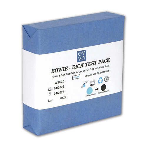 Sterilisations-Testkit - OVVO Bowie Dick Test Pack - OVVO Medical Solutions