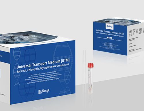 Probenahmeröhrchen für PCR - mate® UTM - PHC Co.,Ltd - für Diagnose / zylinderförmig / Nukleinsäure