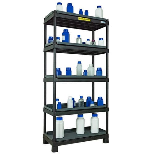 Regal / 5 Regalbretter - RRP2 - Ecosafe - für Behälter