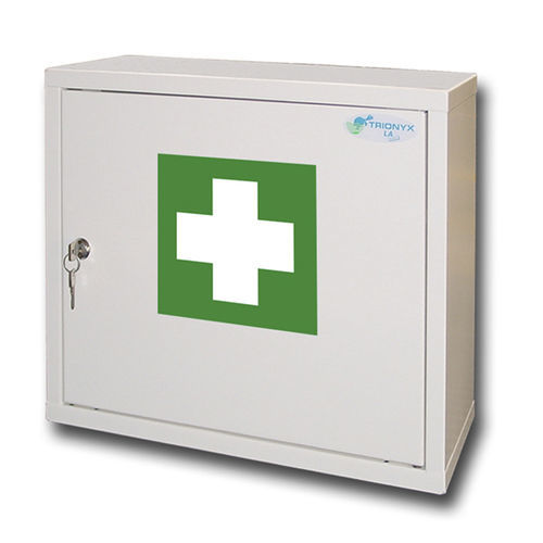 Medikamentenschrank - MF15 - Ecosafe - mit Regal / mit Schwingtür / wandmontiert