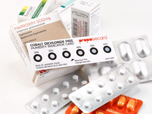 Feuchtigkeits-Bioindikator - PROPASECARD - Propagroup - für die Pharmaindustrie