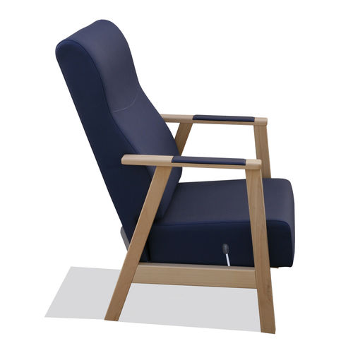Wartezimmerstuhl - UNN0013MB - SENIORCARE - für Erwachsene / mit Armlehnen / mit hoher Rückenlehne