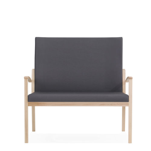 Sofa für Wartezimmer - ARI0011MB - SENIORCARE - für Arztpraxis / Patientenzimmer / Zweisitzer