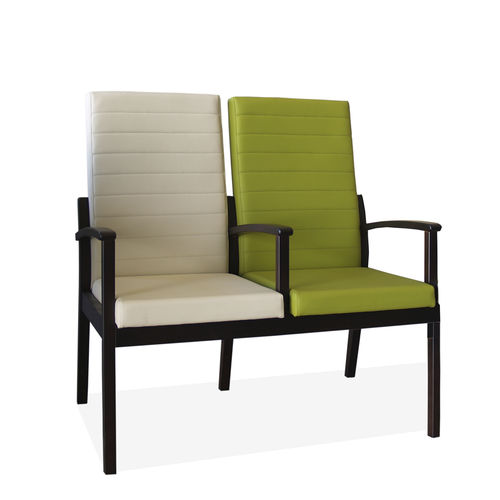 Traversenbank für Wartezimmer - ARI0022MB - SENIORCARE - mit Armlehnen / mit hoher Rückenlehne / ergonomisch