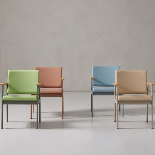 Speisesaal-Stuhl - ROD0001 - SENIORCARE - für Erwachsene / mit Armlehnen / ergonomisch