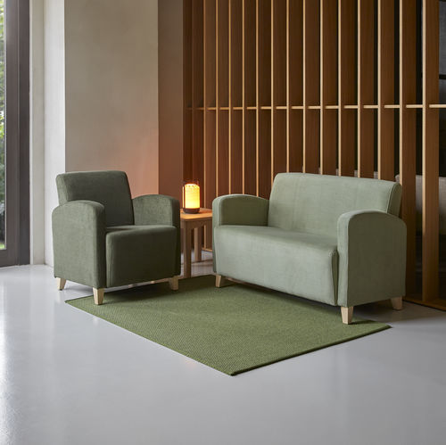 Sofa für Wartezimmer - PAN0002TA - SENIORCARE - Patientenzimmer / für Arztpraxis / Zweisitzer