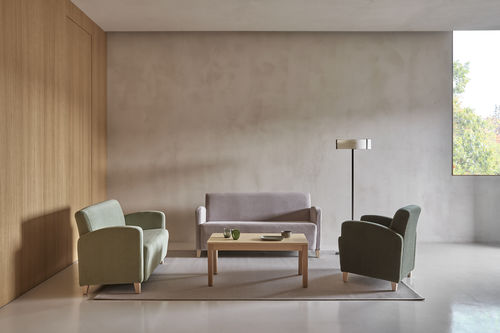 Sofa für Wartezimmer - PAN0003TA - SENIORCARE - Patientenzimmer / für Arztpraxis / 3 Plätze