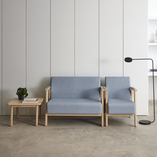 Sofa für Wartezimmer - UNN0021MB - SENIORCARE - für Arztpraxis / Zweisitzer / Design