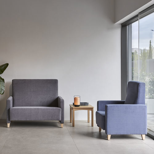 Sofa für Wartezimmer - DUN0005TA - SENIORCARE - Patientenzimmer / für Arztpraxis / Zweisitzer