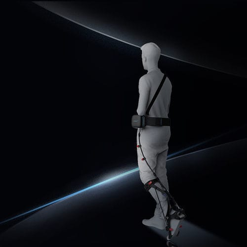 Einbeiniges Exoskelett für Rehabilitation - Rego - Yrobot - Gang