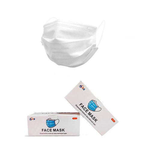 OP-Maske / für Erwachsene - Xiantao Yuanjie Nonwoven Products - 50er-Packung / weiß / zum Einmalgebrauch