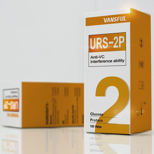 Urinanalyse-Teststreifen - URS-2P - Changchun Wancheng Bio-Electron Co., Ltd. - Glukose / Protein / Urin