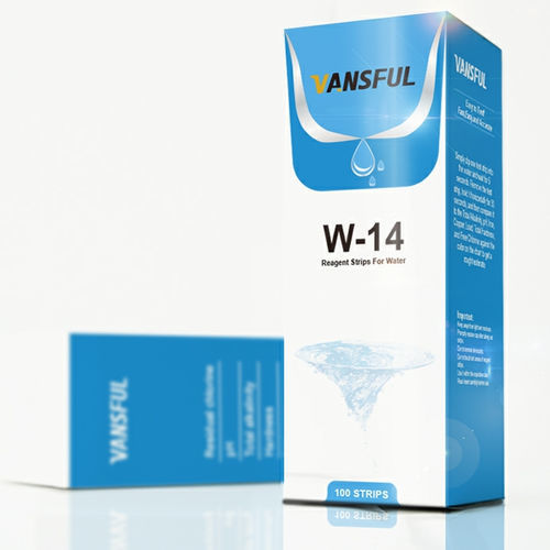 Teststreifen für Wasseranalyse - W-14 - Changchun Wancheng Bio-Electron Co., Ltd. - pH / Alkalinität / Blei
