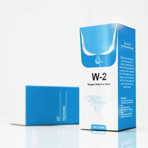 Teststreifen für Wasseranalyse - W-2 - Changchun Wancheng Bio-Electron Co., Ltd. - pH / Alkalinität / freies Chlor