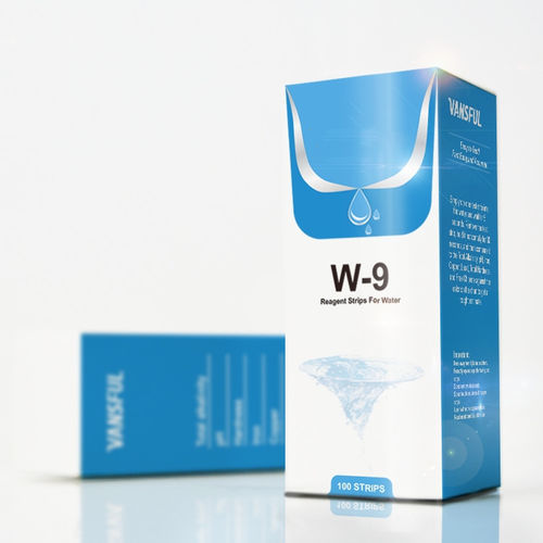 Teststreifen für Wasseranalyse - W-9 - Changchun Wancheng Bio-Electron Co., Ltd. - pH / Alkalinität / freies Chlor