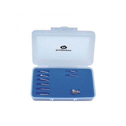 Dentaler Schrauber / für Dentalimplantate - 9185-KIT - PROTECHNO - sechseckig