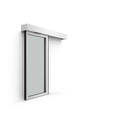 Brandschutztür - 500 F - Doorson - für Krankenhaus / Schiebe / automatisch