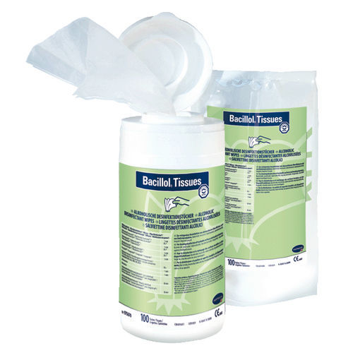 Feuchte Reinigungstücher / für Böden und andere Oberflächen - Bacillol® Tissues - BODE Chemie - 100er-Packung