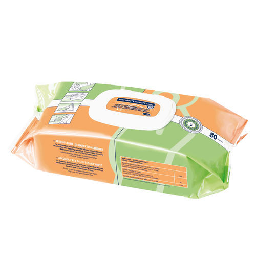 Feuchte Reinigungstücher / für Ultraschallsonden - Mikrobac® Virucidal Tissues - BODE Chemie - 80er-Packung