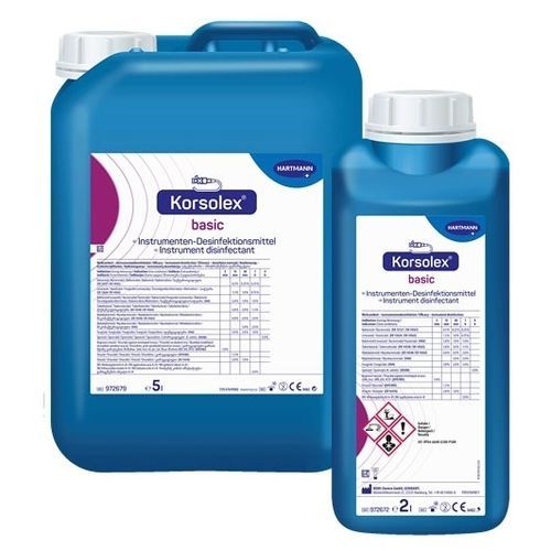 Desinfektionsmittel für chirurgische Instrumente - Korsolex® basic - BODE Chemie - flüssig / 5000 mL / 2000 mL