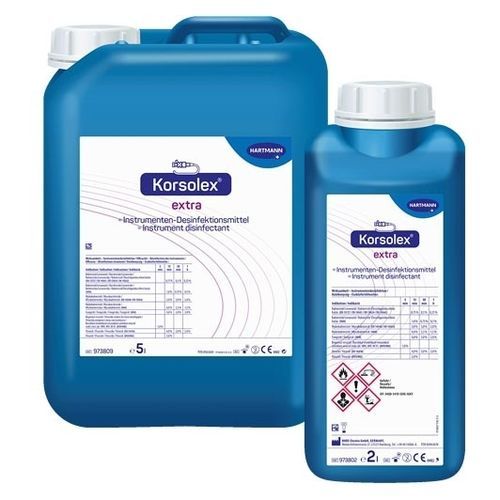 Desinfektionsmittel für chirurgische Instrumente - Korsolex® extra - BODE Chemie - flüssig / 5000 mL / 2000 mL