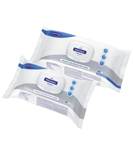 Feuchte Reinigungstücher / für medizinische Geräte - Mikrobac® Tissues - BODE Chemie - 40er-Packung / 80er-Packung
