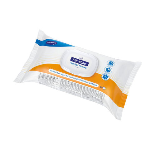Feuchte Reinigungstücher / für Ultraschallsonden - Mikrobac® Virucidal Tissues - BODE Chemie - 80er-Packung