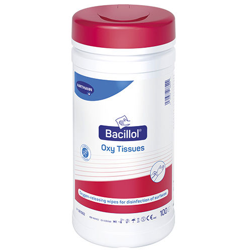 Feuchte Reinigungstücher / für Böden und andere Oberflächen - Bacillol® Oxy Tissues - BODE Chemie - 100er-Packung
