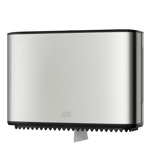 Papierhandtuchspender - Mini Jumbo - Tork - wandmontiert / Edelstahl