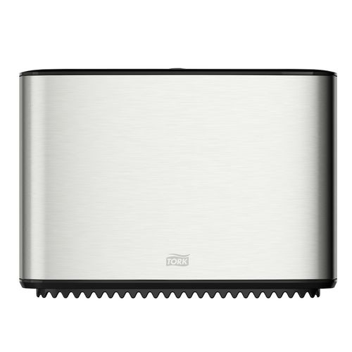 Papierhandtuchspender - Mini Jumbo - Tork - wandmontiert / Edelstahl
