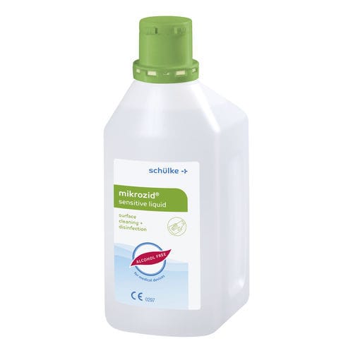 Befeuchtendes Reinigungsmittel - mikrozid® sensitive - Schülke & Mayr - flüssig / 1000 mL / 5000 mL