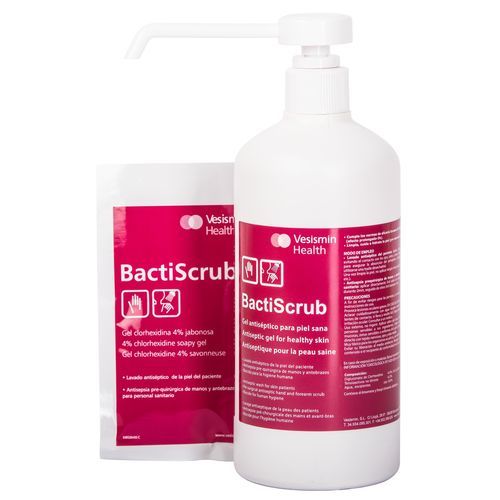 Fungizide antiseptische Seife - Bactiscrub - Schülke & Mayr - bakterizid / EN 1276