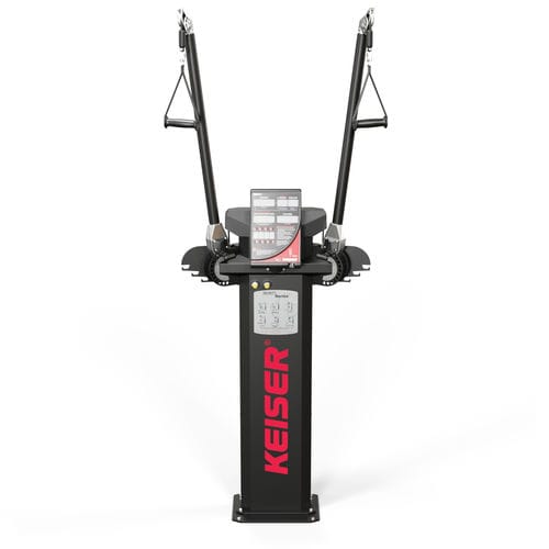 Crossover-Seilzuggerät - 3020 + 3025 - Keiser UK - hoch