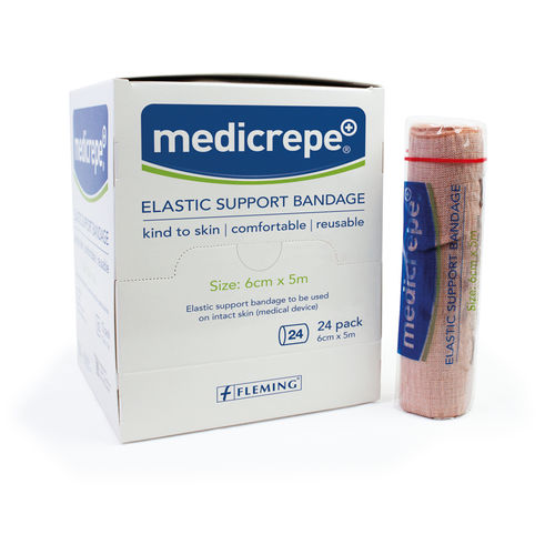 Baumwolle-Verband - MEDICREPE - Fleming Medical - Polyamid / Polyurethan / elastisch