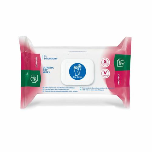 Feuchte Reinigungstücher / für Ultraschallsonden - ULTRASOL OXY  - THX MEDICAL