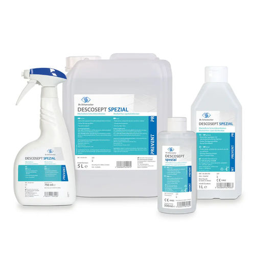Desinfektionsmittel für medizinische Geräte - DESCOSEPT SPEZIAL - THX MEDICAL - für Böden und andere Oberflächen / flüssig / 750 mL