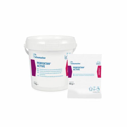Säure-Reinigungsmittel - PERFEKTAN ACTIVE - THX MEDICAL - alkalisch / Puder / für medizinische Instrumente