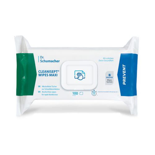 Feuchte Reinigungstücher / für Ultraschallsonden - 00-208-T100  - THX MEDICAL - 80er-Packung