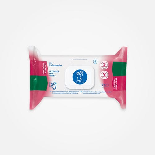 Feuchte Reinigungstücher / für Ultraschallsonden - ULTRASOL OXY® - THX MEDICAL - 72er-Packung