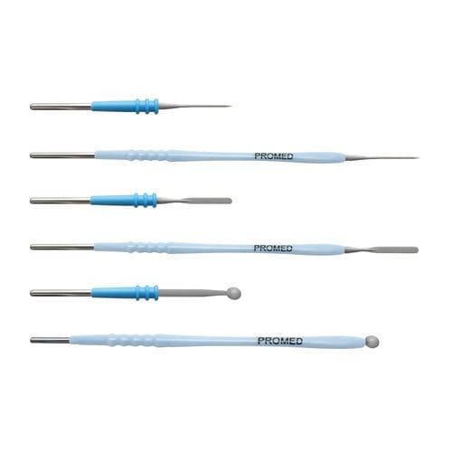 Elektrochirurgische Elektrode - Promed - für minimalinvasive Chirurgie / für HNO-Chirurgie / HNO