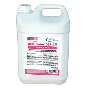Bakterizide antiseptische Seife - BACTIMAINS® DSF - LABORATOIRE GARCIN-BACTINYL - viruzid / EN 1276 / EN 14476