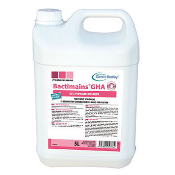 Hydroalkoholische Lösung / 500 mL - BACTIMAINS® GHA - LABORATOIRE GARCIN-BACTINYL - 1000 ml / 5000 mL / 100 ml