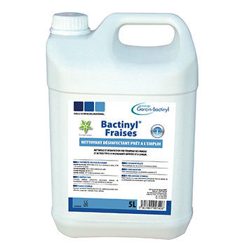 Desinfektionsmittel für zahnärztliche Instrumente - BACTINYL® FRAISES - LABORATOIRE GARCIN-BACTINYL - flüssig / 5000 mL