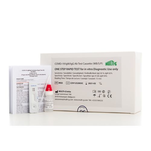 COVID-19-Schnelltest - Covid19Check-MG - Multi-G - IgG / IgM / SARS-COV-2